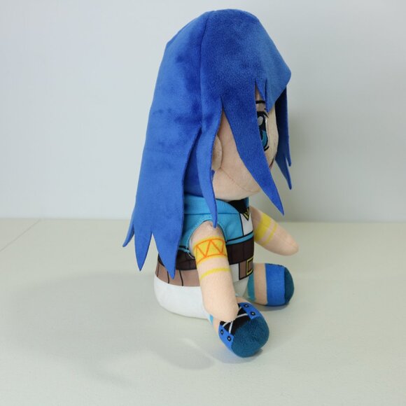 ItsFunneh Funneh The Krew Anime Blue Hair Girl Plush Doll Collectible Toy - Picture 6 of 11